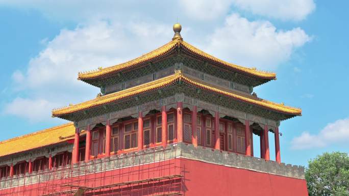 北京中轴线｜天安门喷泉故宫午门太庙社稷坛