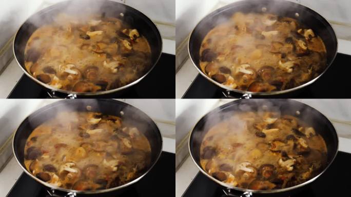 烹饪家常菜香菇烧猪蹄
