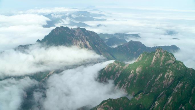 黄山航拍