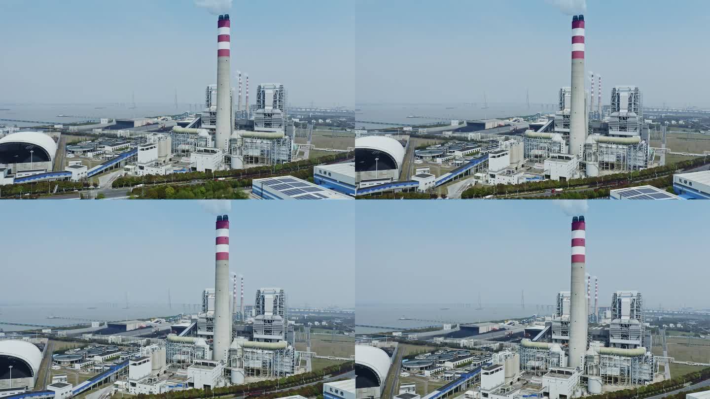 环境污染新能源发电厂工业园区