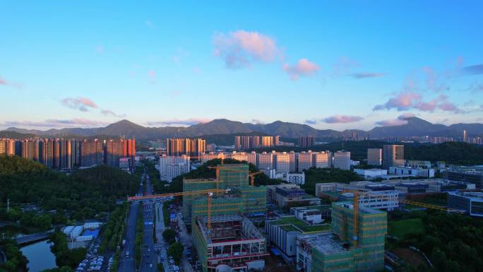 龙岗高楼建筑香港中文大学深圳校区2/2