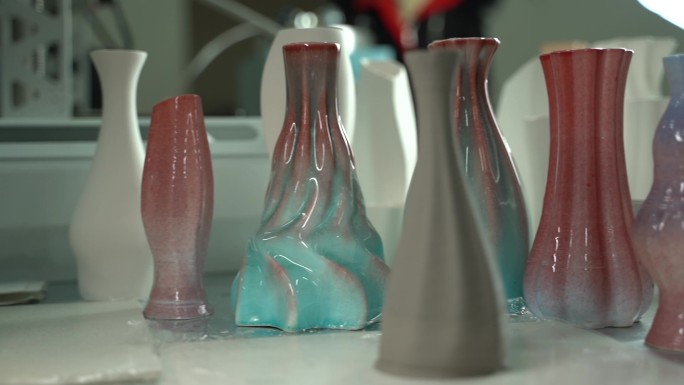 陶瓷3D打印 打磨  堆材制造 工业设计