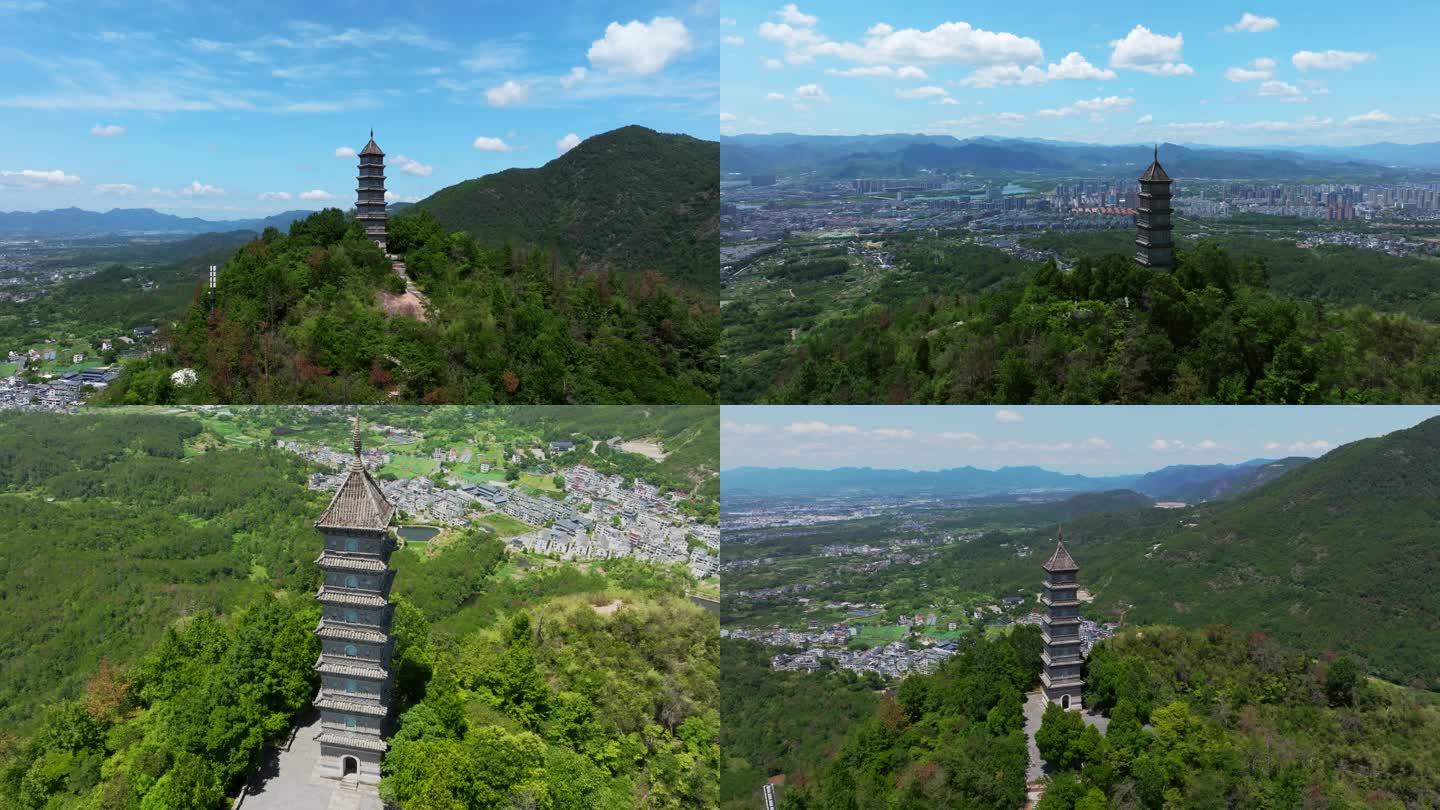 【4k第一集】航拍天台赤城山景区