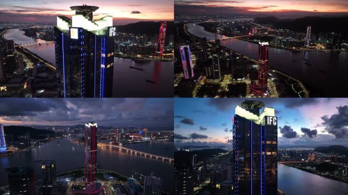 珠海横琴夜景合集