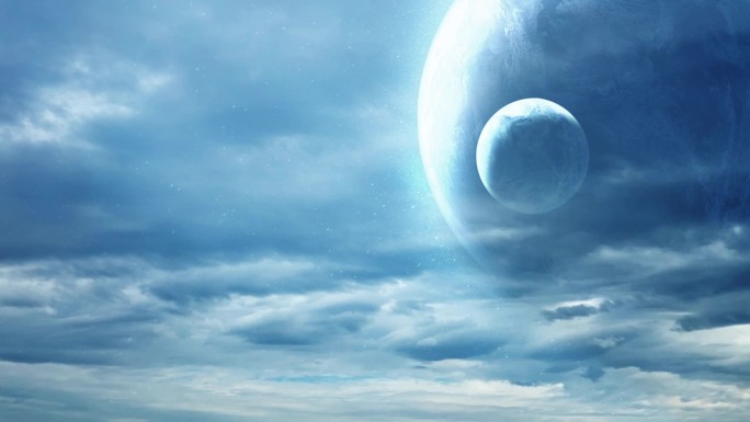 【HD天空】科幻星球虚拟玄幻云空唯美场景