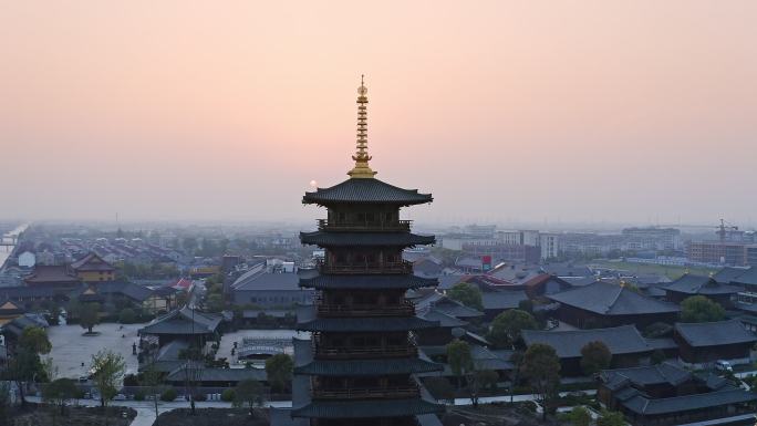 中国传统文化寺庙建筑宝山寺