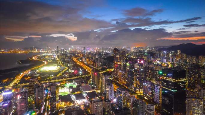 深圳先行示范区夜景