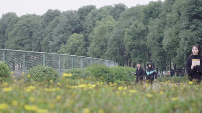 4K大学美女逛校园