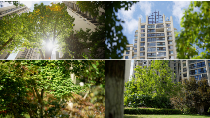 【4K】最新小区环境合集