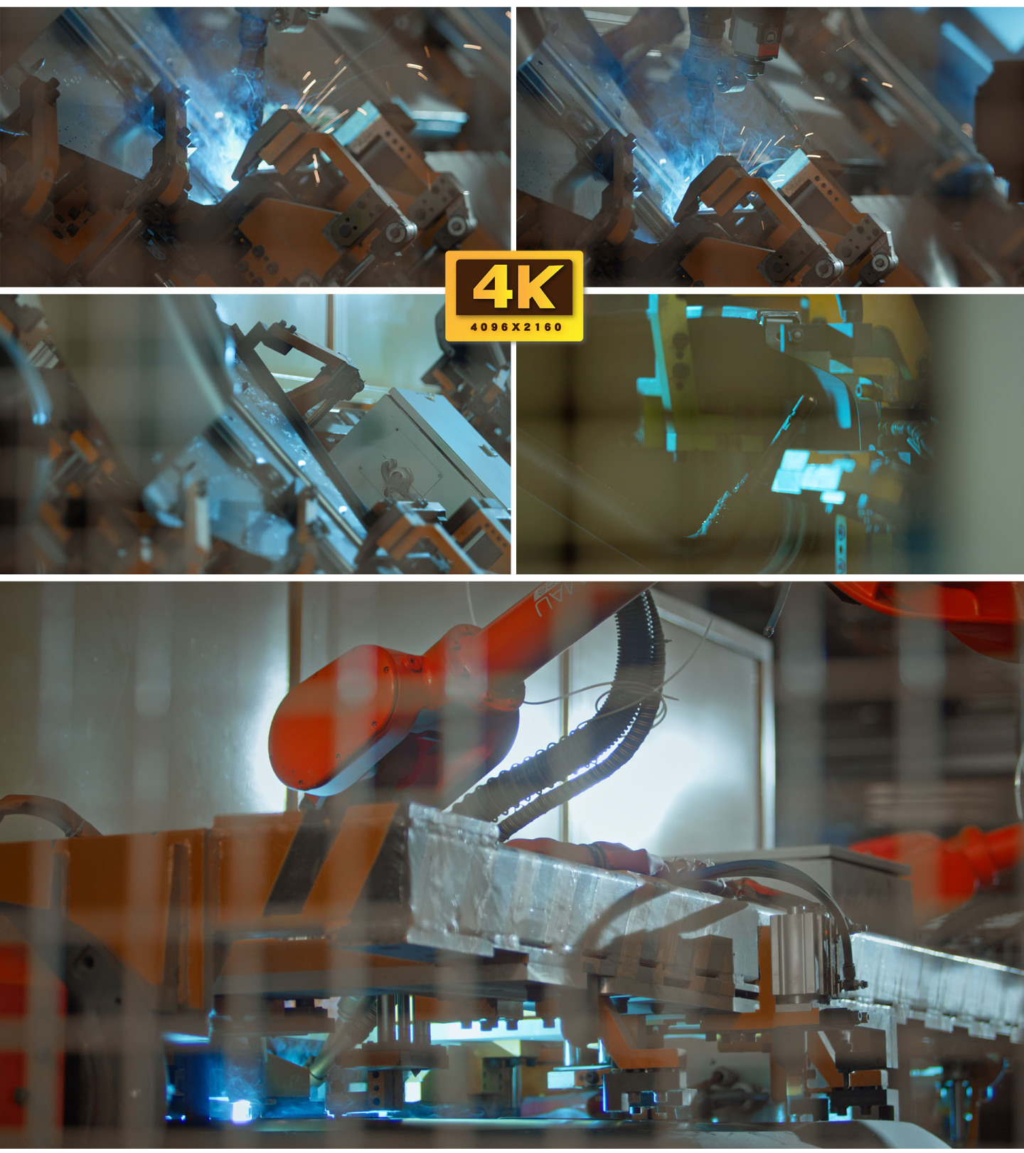 重工制造业7机器人自动激光焊接