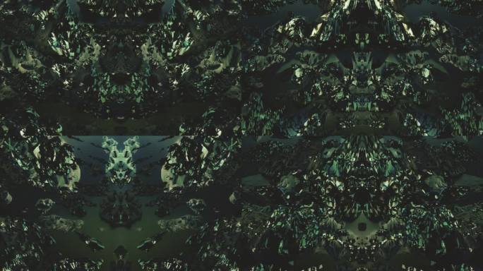 【4K时尚背景】绿野丛林光影空间花纹几何
