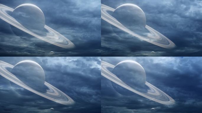 【HD天空】星环科幻星球虚拟玄幻云空场景