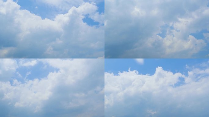 【4K天空】原创蓝天白云延时天空3201