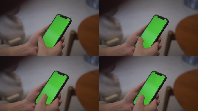 4K手机绿幕抠图、实拍手机换屏素材