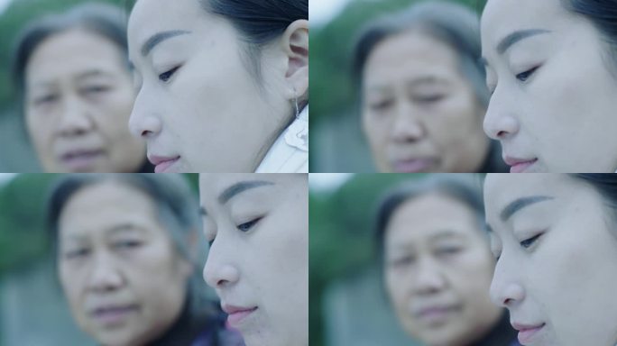 【4K】大山母女谈心农村乡下母女聊天沟通