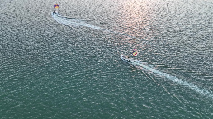 4K 广东惠州航拍 双月湾海景 御三