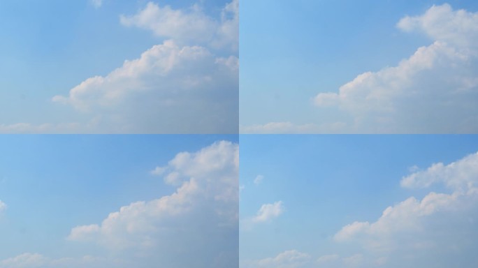 【4K天空】原创蓝天白云延时天空3205