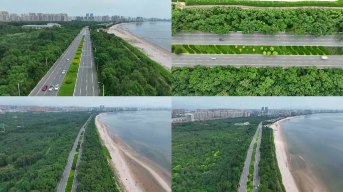 秦皇岛 北戴河 海滨 滨海大道 沿海公路