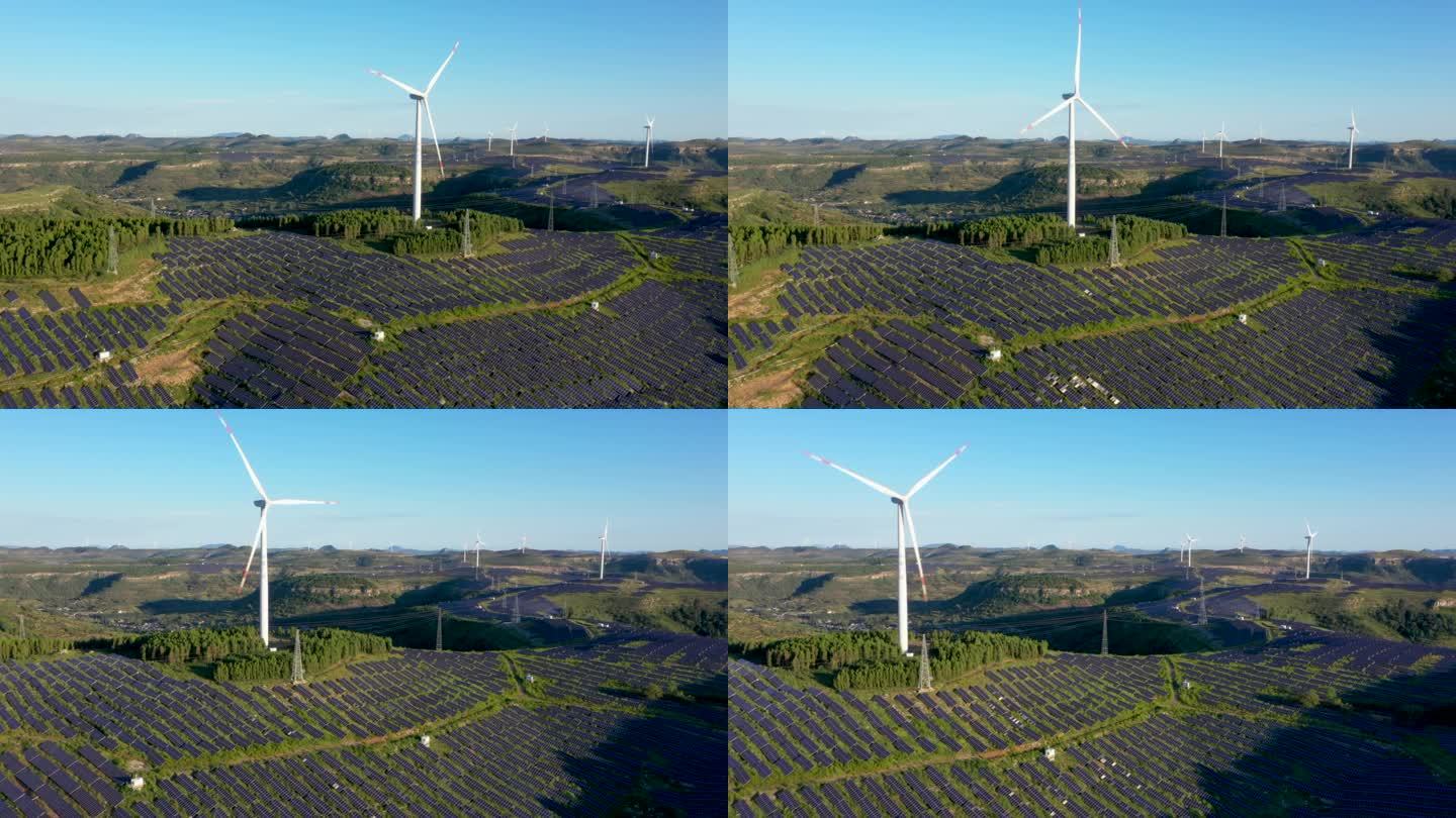 清洁能源风力发电机光伏发电