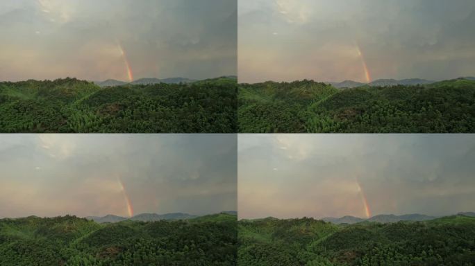 雨后双彩虹