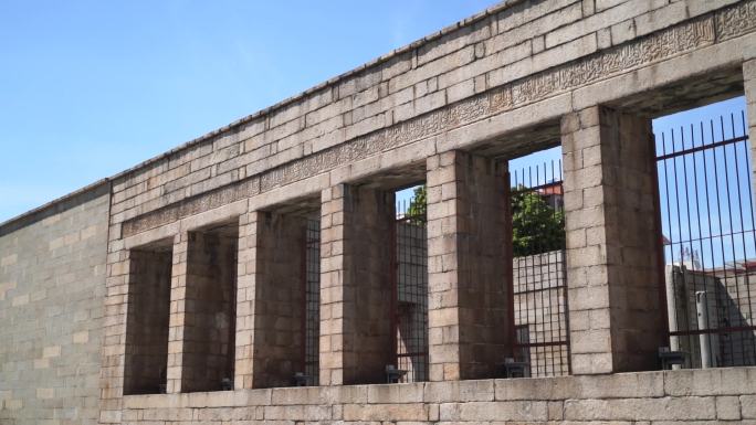 泉州清净寺建筑内部细节特写实拍伊斯兰教