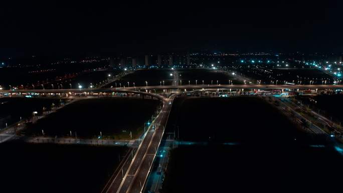 淮安高铁站夜晚