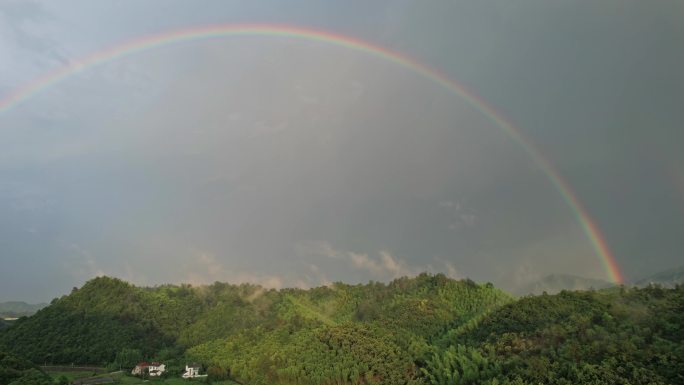 雨后双彩虹