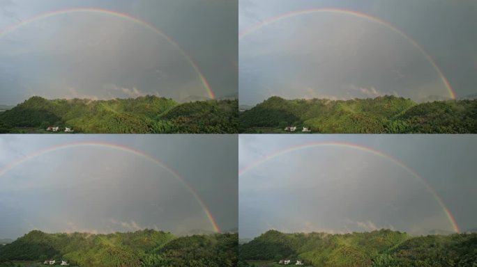 雨后双彩虹