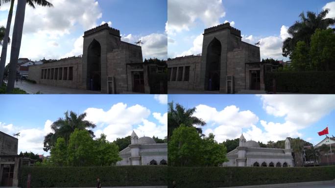 泉州清净寺建筑细节特写实拍各角度伊斯兰教