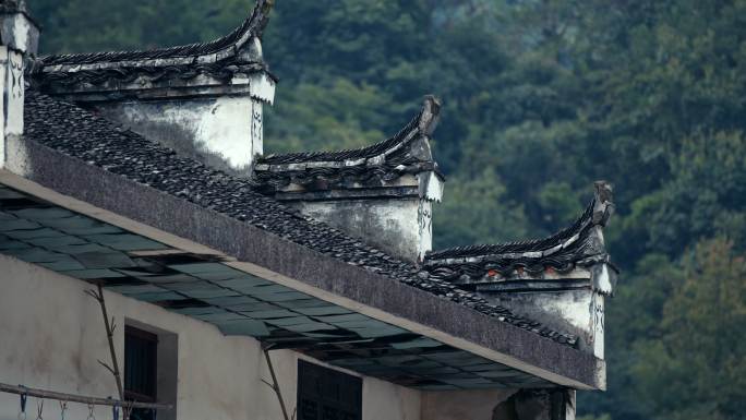 婺源 马头墙 徽派建筑 美丽中国