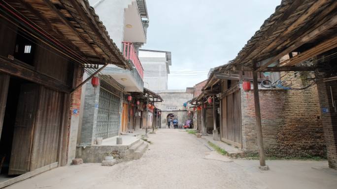 古代商铺 圩镇 小镇 乡镇 乡村 街景