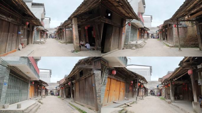 古代商铺 圩镇 小镇 乡镇 乡村 街景