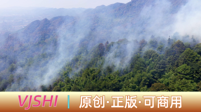 山火森林火灾重庆北碚山火森林火灾大火烧山