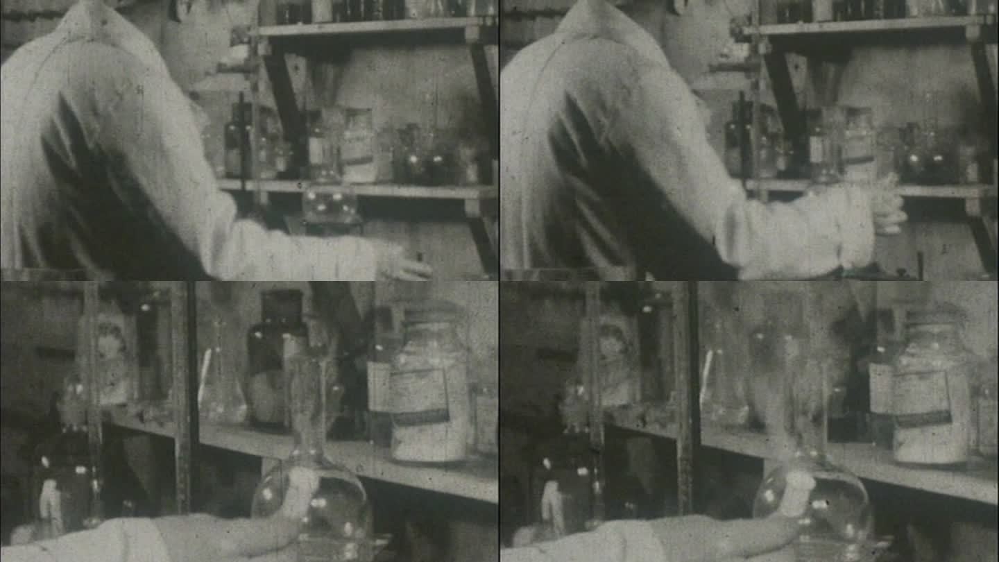 40年代做实验、实验室