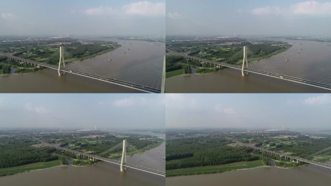 润扬长江大桥航拍