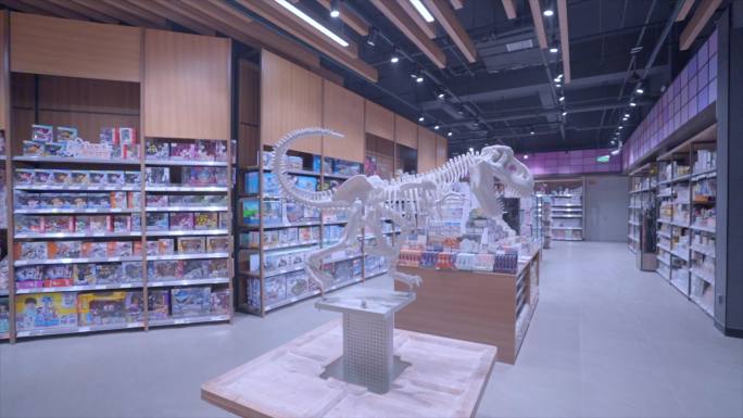 超市恐龙骨架