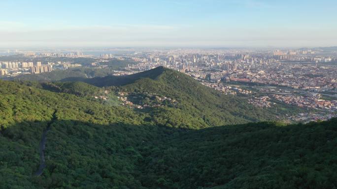 泉州清源山天湖航拍福建5a级景区旅游景点