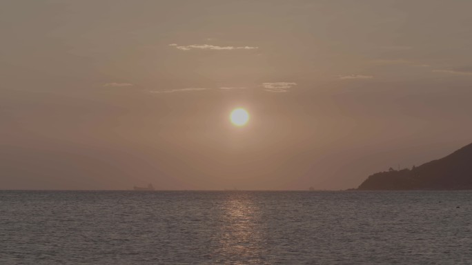 海边日落无敌美景