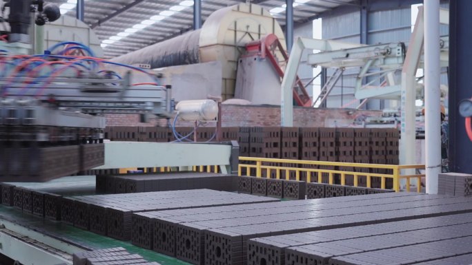 砖厂机械化生产 全流程环节展示 建筑材料