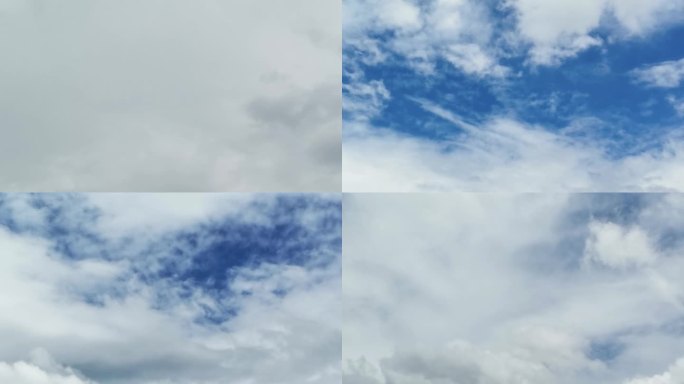 【4K】乌云转晴天延时摄影34秒