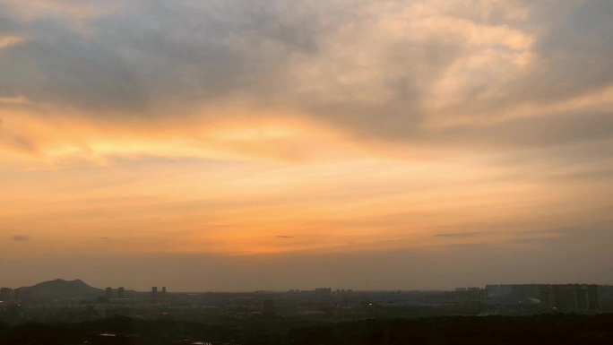 落日 晚霞 夕阳 天空