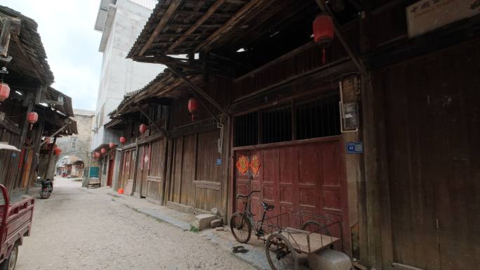 偏僻小镇 老街 小巷子 街道 街景