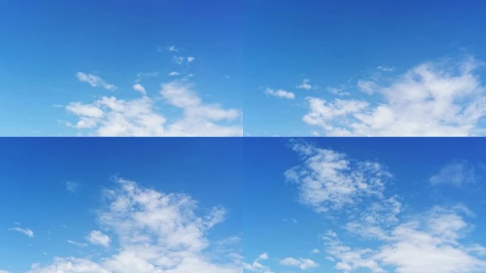 【4K】蓝天白云延时摄影18秒