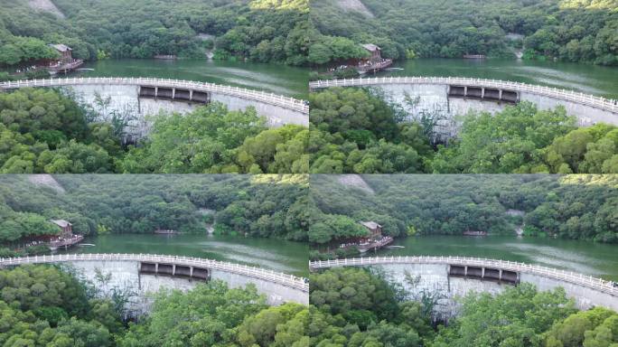 泉州清源山天湖航拍福建5a级景区旅游景点