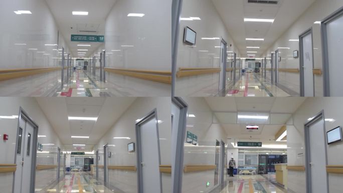 医院急诊部内部空景拍摄