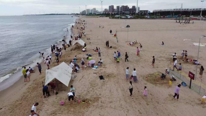 威海那香海浴场景区