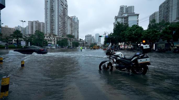 城市马路水患-延时