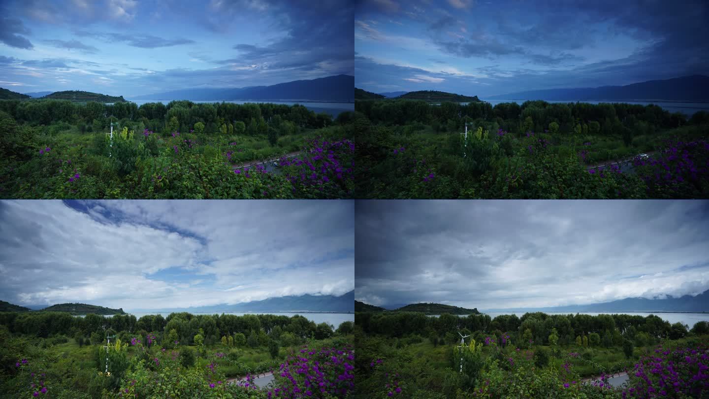 洱海苍山阴雨延时01