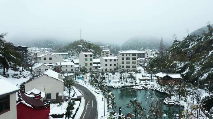 义乌雪景