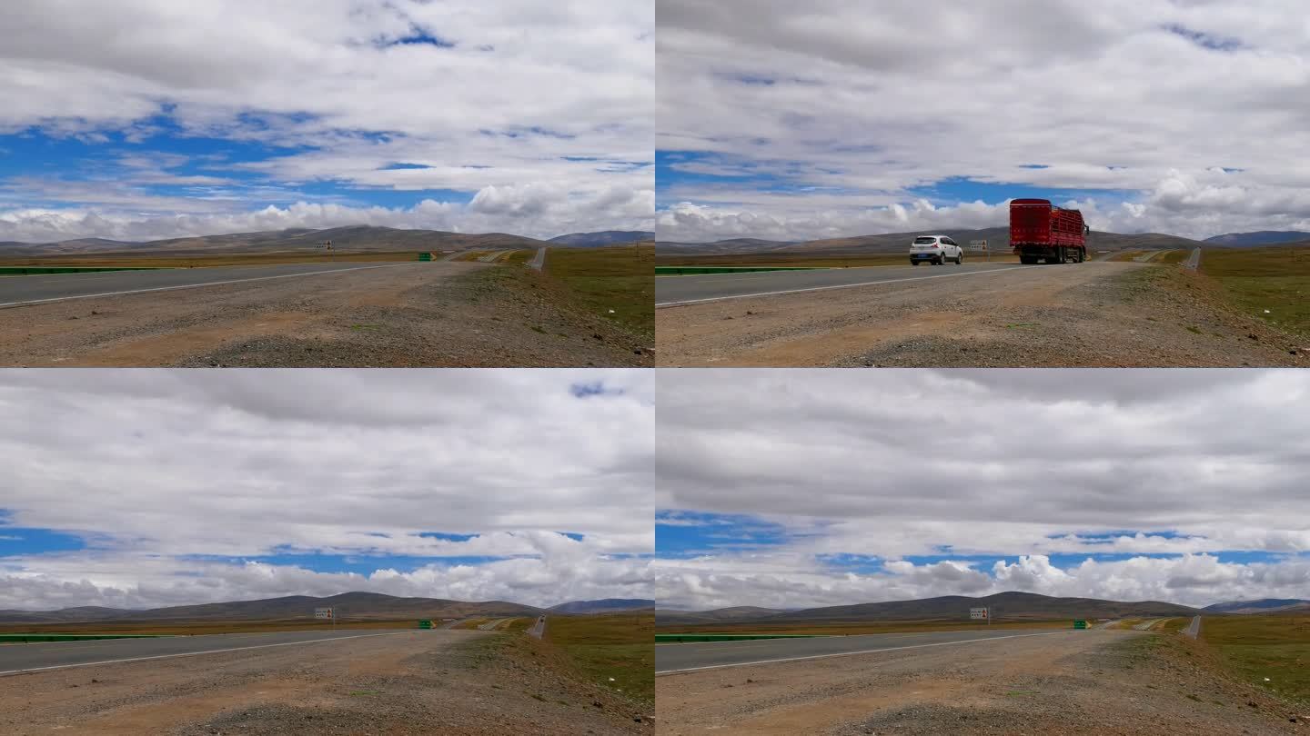 延时拍摄青藏公路